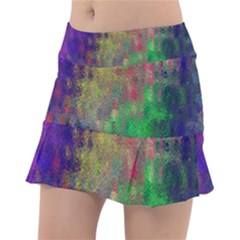 Background Abstract Art Color Tennis Skirt by Nexatart