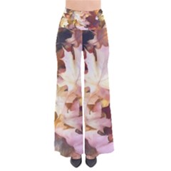 Fall Leaves Bright So Vintage Palazzo Pants by bloomingvinedesign