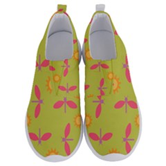 Dragonfly Sun Flower Seamlessly No Lace Lightweight Shoes