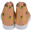 Bee A Bug Nature Women s Mid-Top Canvas Sneakers View4