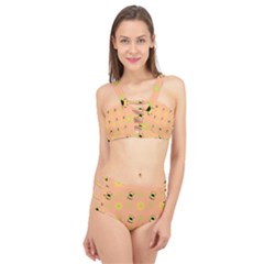 Bee A Bug Nature Cage Up Bikini Set