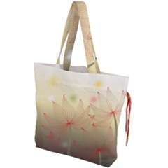 Flower Summer S Nature Plant Drawstring Tote Bag