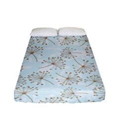 Tooth Of Lion Dandelion Fitted Sheet (full/ Double Size) by Nexatart