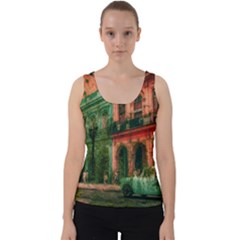 Havana Cuba Architecture Capital Velvet Tank Top