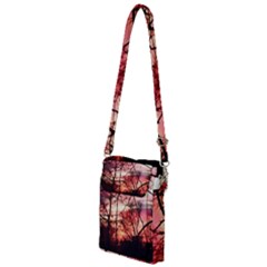 October Sunset Multi Function Travel Bag by bloomingvinedesign