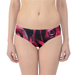 Red Roses Hipster Bikini Bottoms by bloomingvinedesign