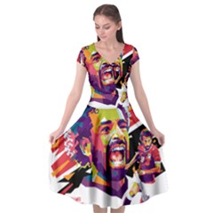 Ap,550x550,12x12,1,transparent,t U1 Cap Sleeve Wrap Front Dress by 2809604