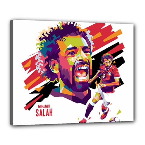 Mo Salah The Egyptian King Canvas 20  X 16  (stretched) by 2809604