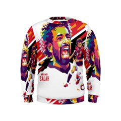 Mo Salah The Egyptian King Kids  Sweatshirt by 2809604