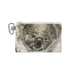 Koala Bear Canvas Cosmetic Bag (small)