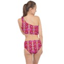 Roses And Butterflies On Ribbons As A Gift Of Love Spliced Up Two Piece Swimsuit View2