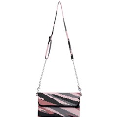 Digi Camo Pink  Mini Crossbody Handbag by TRENDYcouture