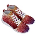 Rainbow Glitter Graphic Men s Lightweight High Top Sneakers View3