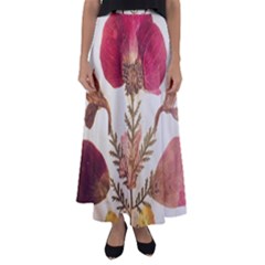 Holy Land Flowers 6 Flared Maxi Skirt