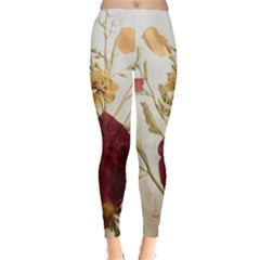 Holy Land Flowers 9 Leggings  by DeneWestUK