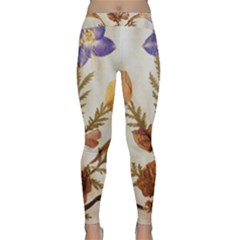 Holy Land Flowers 11 Classic Yoga Leggings by DeneWestUK