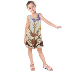 Holy Land Flowers 11 Kids  Sleeveless Dress