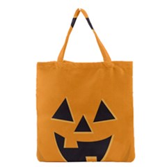 Pumpkin Grocery Tote Bag by PhotoThisxyz