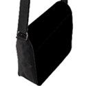 Define Black Flap Closure Messenger Bag (L) View2