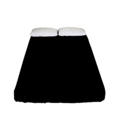 Define Black Fitted Sheet (full/ Double Size)
