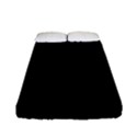 Define Black Fitted Sheet (Full/ Double Size) View1