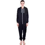 Define Black Hooded Jumpsuit (Ladies) 