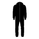 Define Black Hooded Jumpsuit (Kids) View2