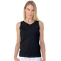 Define Black Women s Basketball Tank Top View1