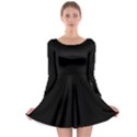 Define Black Long Sleeve Skater Dress View1