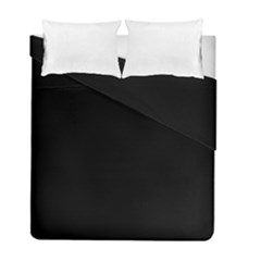 Define Black Duvet Cover Double Side (full/ Double Size) by TRENDYcouture