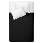 Define Black Duvet Cover Double Side (Single Size)