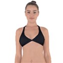 Define Black Halter Neck Bikini Top View1