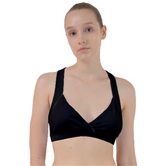 Define Black Sweetheart Sports Bra by TRENDYcouture