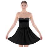 Define Black Strapless Bra Top Dress