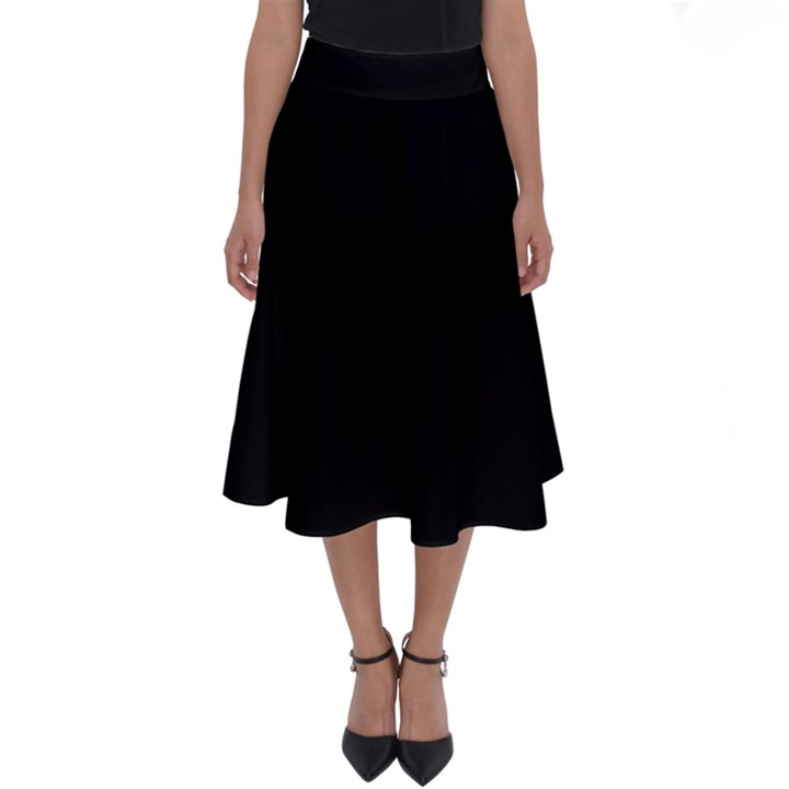 Define Black Perfect Length Midi Skirt