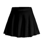 Define Black Mini Flare Skirt