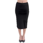 Define Black Midi Pencil Skirt