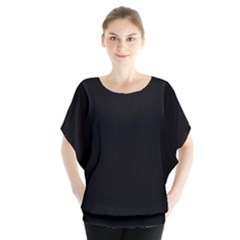 Define Black Batwing Chiffon Blouse