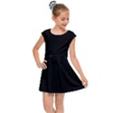 Define Black Kids Cap Sleeve Dress View1