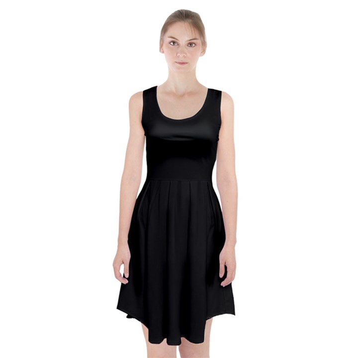 Define Black Racerback Midi Dress