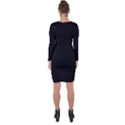 Define Black Asymmetric Cut-Out Shift Dress View2