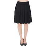 Define Black Velvet High Waist Skirt