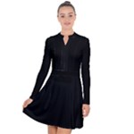 Define Black Long Sleeve Panel Dress