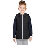 Define Black Kid s Hooded Puffer Vest