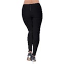 Define Black Velvet Leggings View2