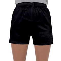 Define Black Sleepwear Shorts by TRENDYcouture