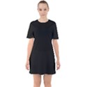 Define Black Sixties Short Sleeve Mini Dress View1