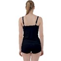 Define Black Tie Front Two Piece Tankini View2