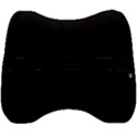 Define Black Velour Head Support Cushion View2