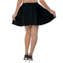 Define Black Velvet Skater Skirt View2